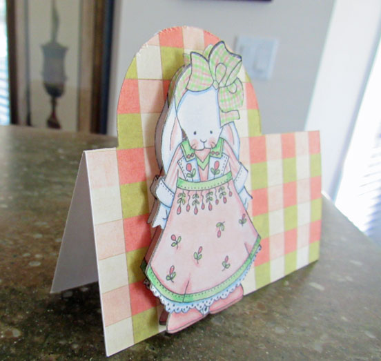 bunny girl placecard