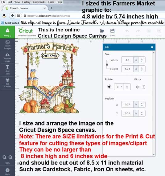 sizing the graphic within
                      limits